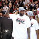 Image for article titled Arena Security Prevents Erik Spoelstra From Celebrating With Miami Heat